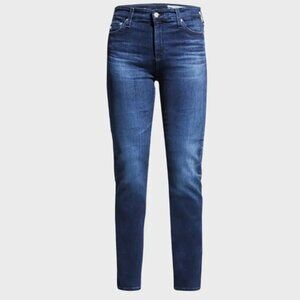 NEW AG Jeans Mari High-Rise Slim Straight Jeans